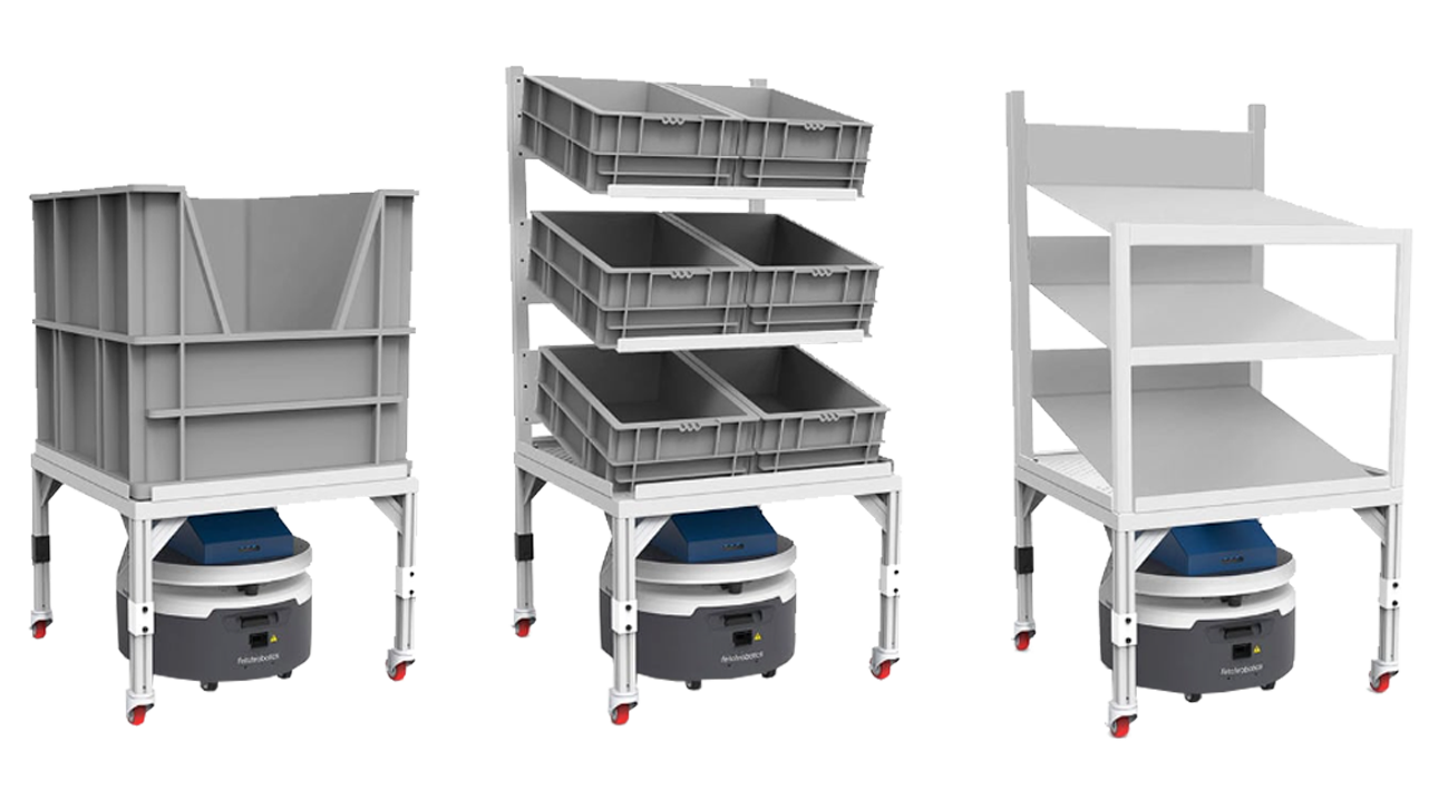Gruppe von Zebra Connnect Robotern
